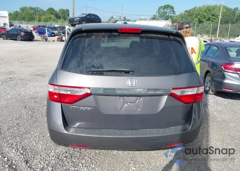 2013 Honda Odyssey Exl из США, поврежденный, VIN 5FNRL5H60DB035603